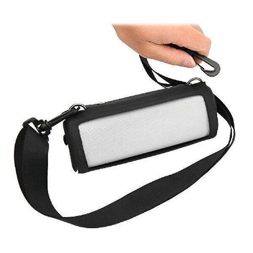 Hard Speaker Cover with Shoulder Strap Carrying Cover