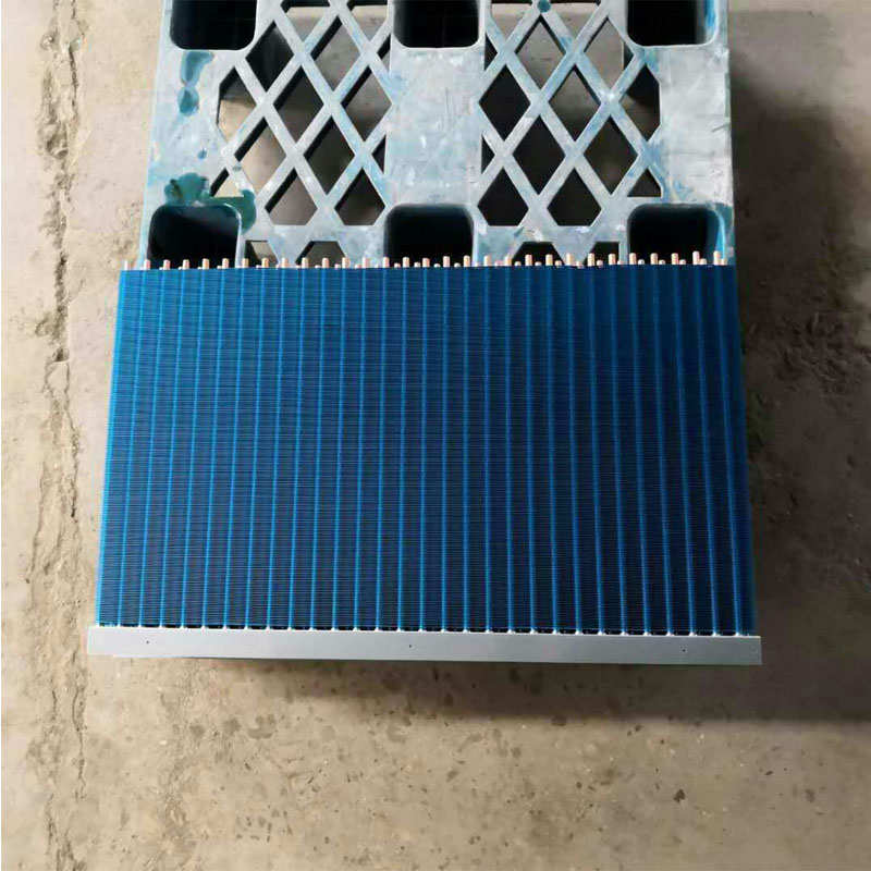 定制风机盘管新风空调机组亲水铝箔翅片冷凝蒸发表冷器散热换热芯