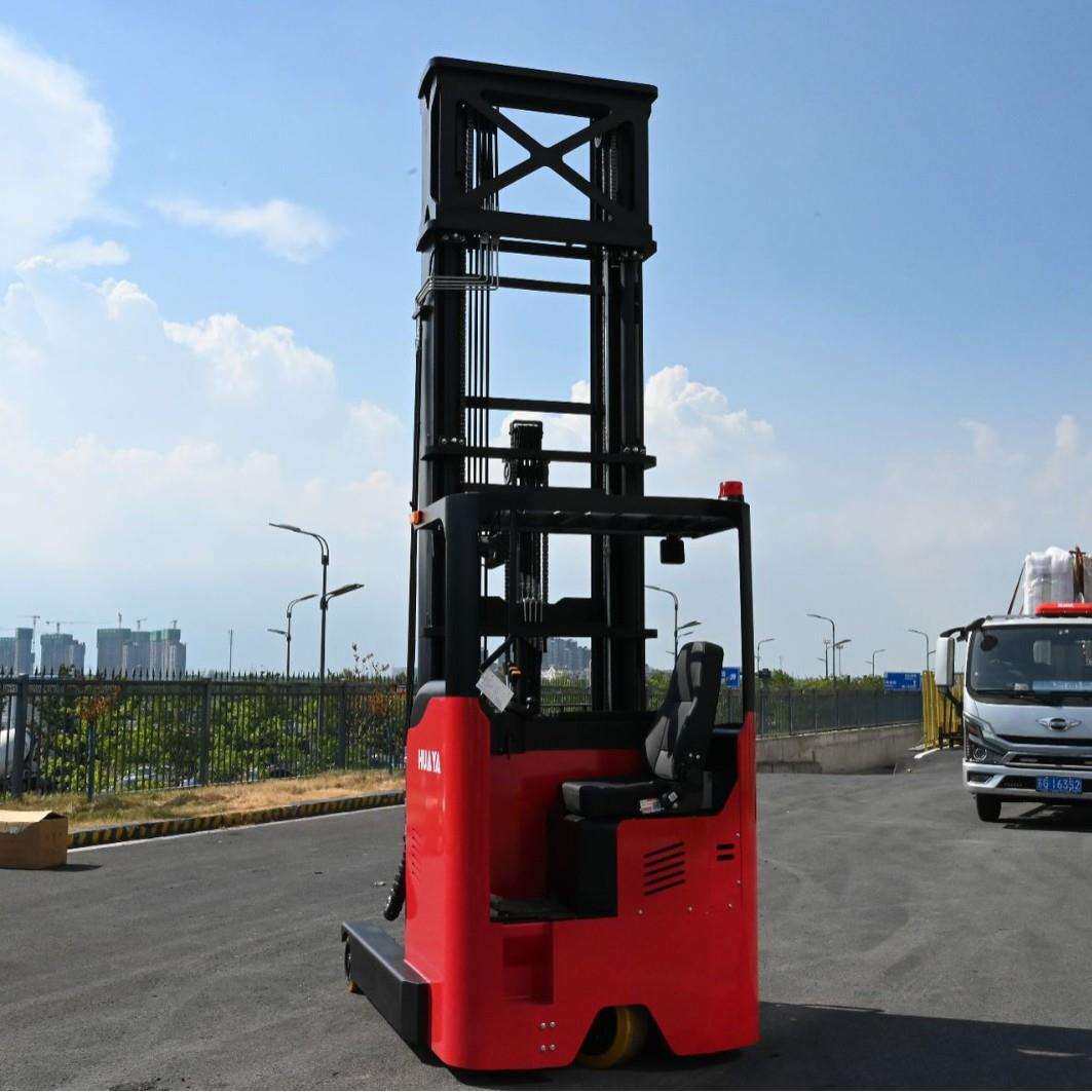 电动座驾式前移式叉车1.5吨2吨升降液压搬运车站立式堆高跨境锂电