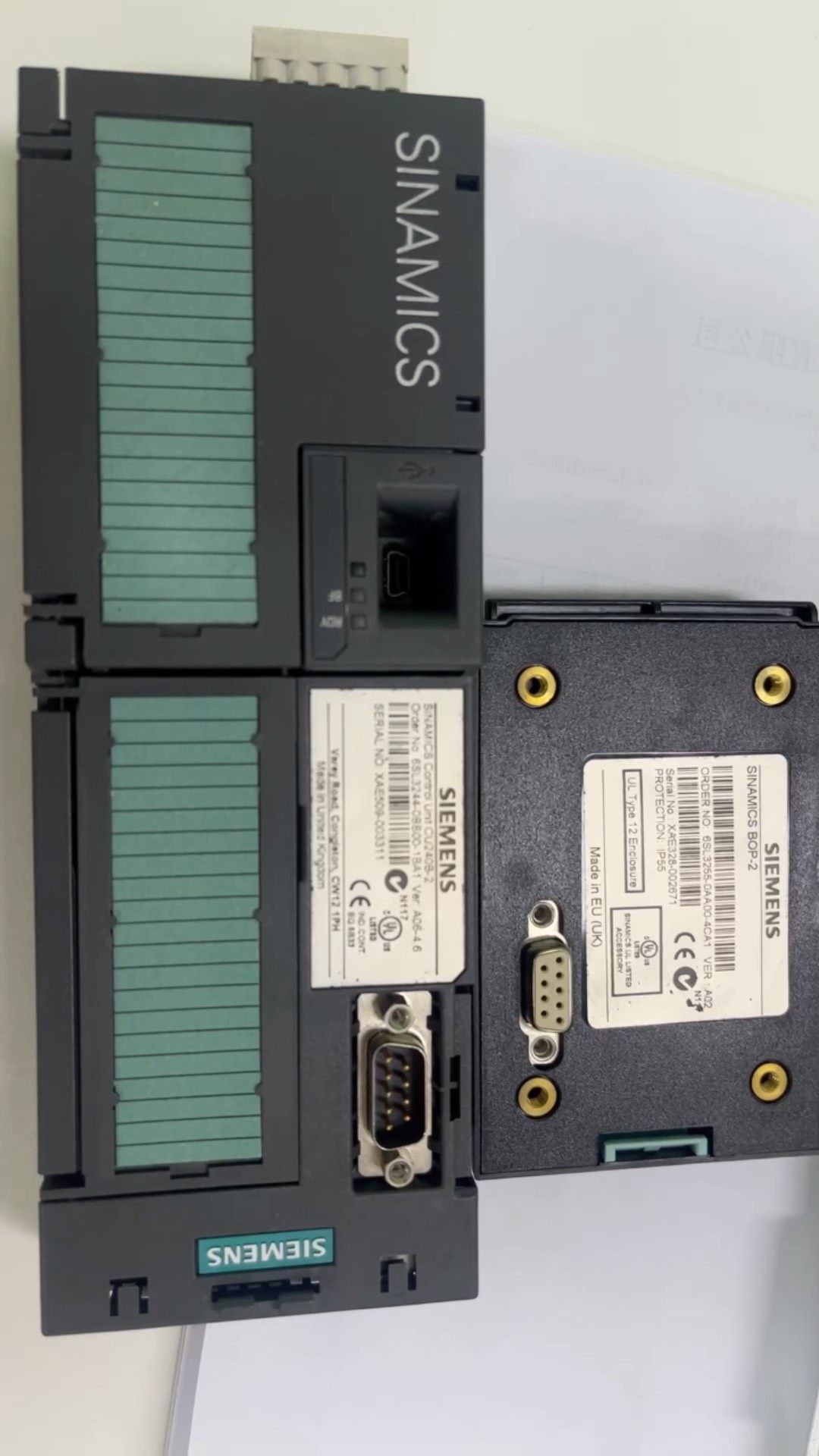 6SL3244-0BB0-1BA1和6SL3255-0AA0