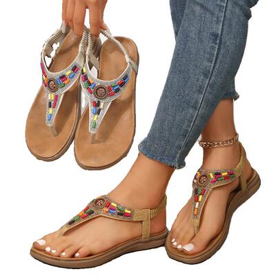 35-43大尺码平底凉鞋女鞋women flat shoes ladies summer sandal