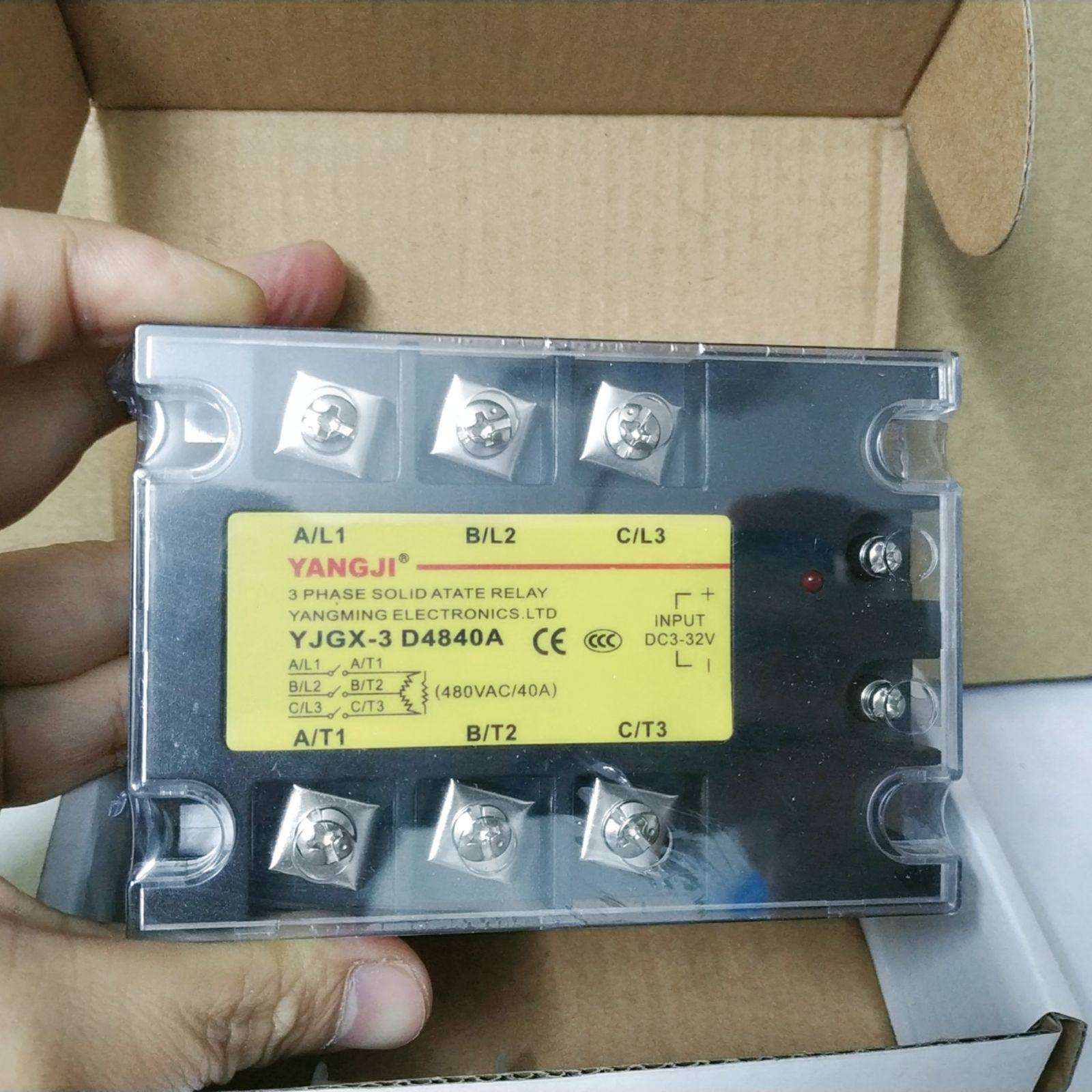 (特)阳继YANGJI 三相交流固态继电器 YJGX-3 D4840A (480V/40A)
