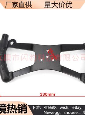 越野运动卡丁车方向盘蝴蝶H型黑色方向器卡丁车UTV赛车方向盘