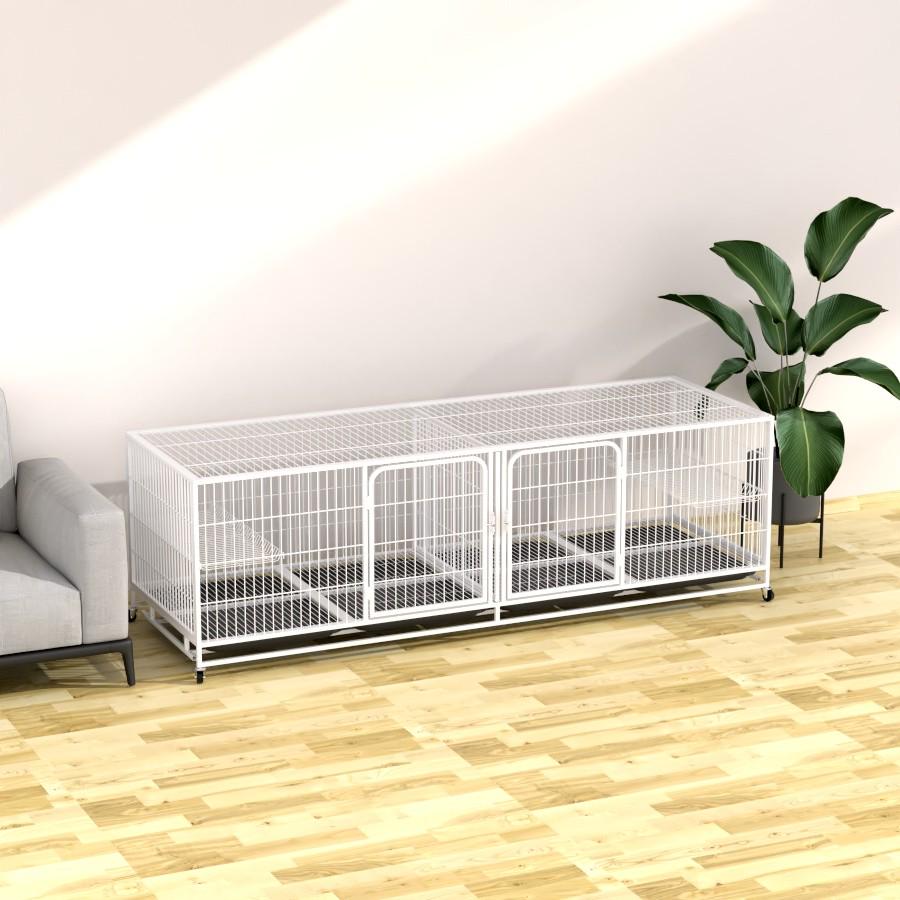 猫笼子笼三层繁育猫双层笼繁殖笼家用笼繁殖笼子猫繁殖笼狗猫舍猫