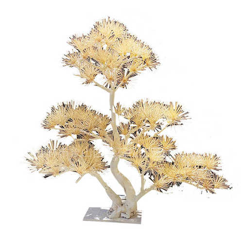 室内外装饰造景仿真树松树实木根雕仿真树门庭装饰景观艺术仿真树