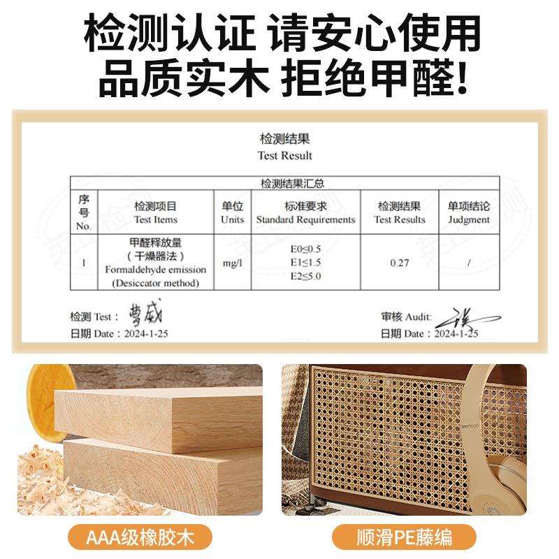 可移动边几小推车客厅沙发茶几新款中古风实木厨房收纳置物架餐车