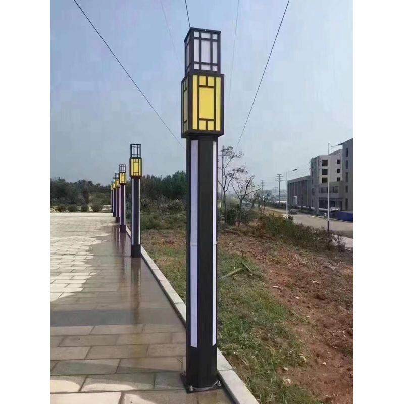 户外LED庭院灯方形景观灯新中式户外3米方形景观灯小区现代庭院灯,家装灯饰光源,景观庭院灯饰,淘宝优惠券,粉丝福利购,淘宝优惠卷