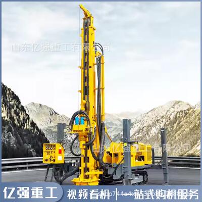 履带式高压旋喷钻机基础桩浇筑单重二重三重旋喷螺旋桩锚固钻机