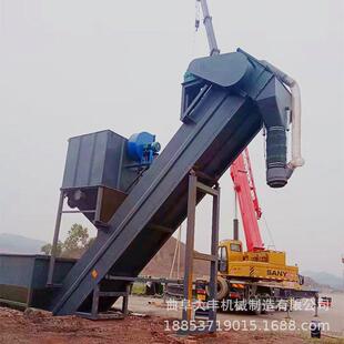山西铁运粉煤灰无扬尘卸车机集装箱散水泥拆箱机集装箱卸灰机