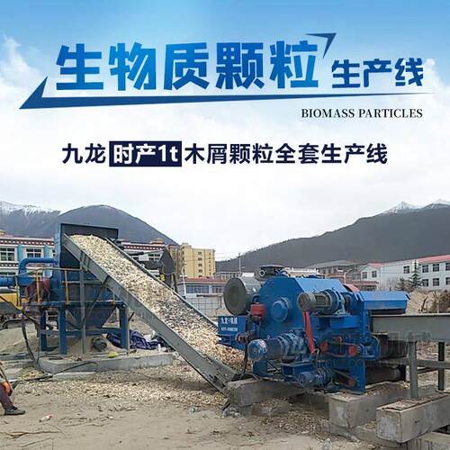 生物质燃料制粒设备 木屑锯末造粒生产线 木质颗粒加工系统