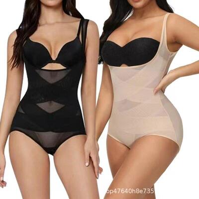 Women Tummy Control Shapewear Bodysuit Fajas Waist Butt