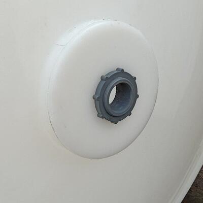 2吨底塑料桶底桶搅XTM拌拌罐圆桶湖南水桶锥厂家搅拌桶塑尖料水塔