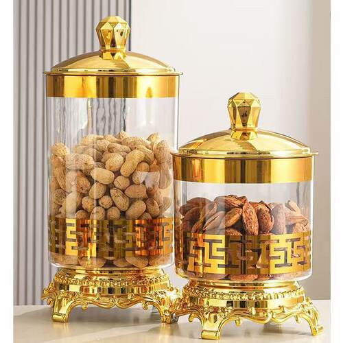 Wholesale Plastic Gold Striped Airtight Containers, Miscella