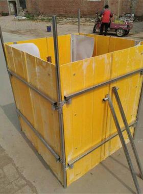 防汛救灾装配式组合围井抢险25476堤防护管涌挡水板移折动叠式挡