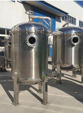 LFB-4-10X循环水预处理保安过滤器啤酒除菌过滤不锈钢精密过滤器