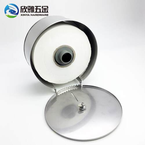 锈钢大卷盒挂PH-831式酒店卫壁生纸间免打孔加厚圆筒不大盘纸厕纸