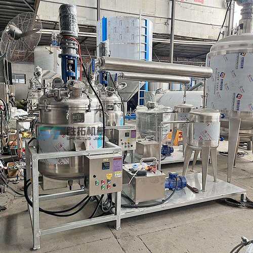 不锈钢电加热反应釜实验室配料搅拌罐树脂真空高剪切乳化分散釜