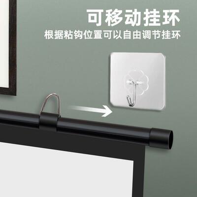 Projection screen 100 inch screen support floor projector