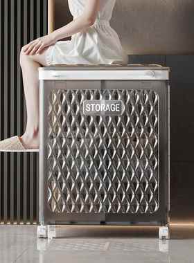 脏衣篓家收纳篮卫生间脏衣服大用量被子收纳筐容浴室折衣叠LLZ脏