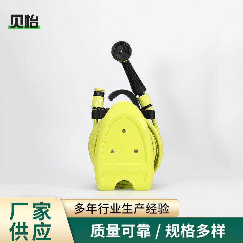 艺工园具洒水水管车免安装便携式浇鼓花园卷管车灌EDL园水林工具