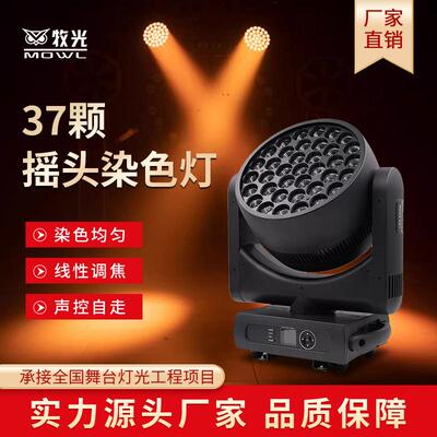 37颗15W调焦染色灯摇头灯帕灯清吧演出酒吧livehouse舞台灯光设备