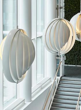 moon台吊灯设计师款餐厅吊灯an月亮吧卧室床头台岛erp创意丹麦V