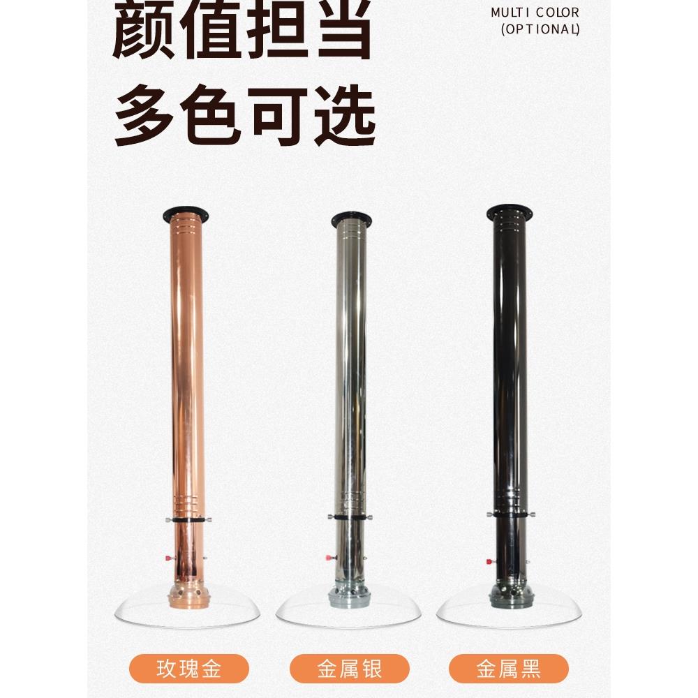 韩国烧烤排气管伸缩加厚硬管排气设备玻璃罩烧烤排烟罩商业