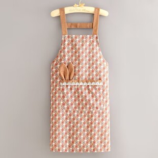 围裙厨房家用2030新款 罩衣防水防油网红围腰做饭专用高级感年轻款