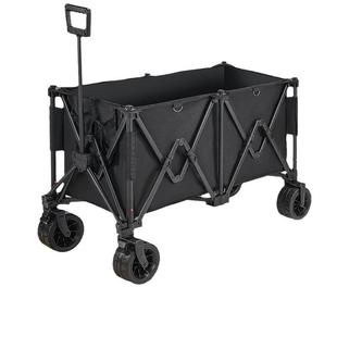 大容量聚拢款 露营车营地推车野餐便携折叠手推车户外摆摊小拉拖车