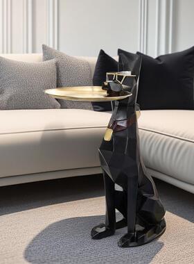 客厅摆IPV暴力熊网红落地大型狗轻奢玄感关艺件术高级小众家装居