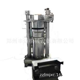 免花热生榨油 230型榨液压食用油744油机 自带加立式 炒芝麻香油机