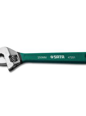 SATA世达工具 沾塑欧式活动扳手 24*600mm 47255