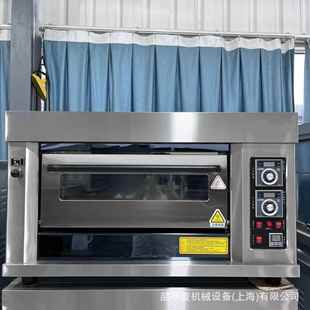 旋钮款 烤炉 商用小单盘烤炉 50L100L150L分层式 喆研麦单盘烤箱