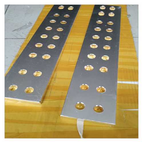 加工激光冲专业50孔 打孔做镀锡排铜切割* 折弯打孔  5t2紫铜排