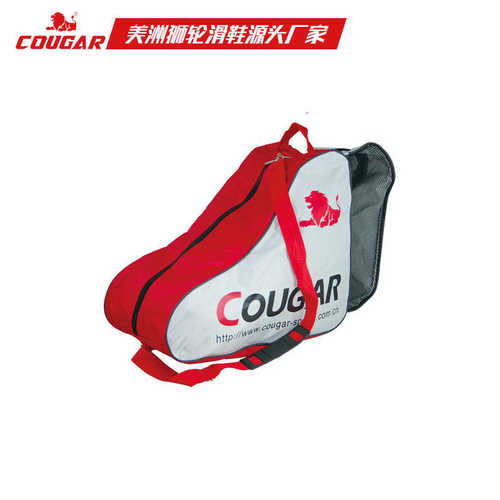 COUGAR美洲狮轮滑鞋套装加大背包 溜冰鞋旱冰鞋冰袋 轮滑配件