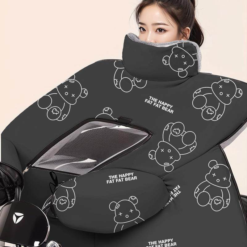 亲子儿童款电动车挡风被冬季加绒加厚电车防水防风罩保暖防寒冬天,电动车/配件/交通工具,电动车挡风被,淘宝优惠券,粉丝福利购,淘宝优惠卷