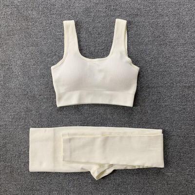 Women Seamless Yoga Set Gym Workout Clothes for Female Push