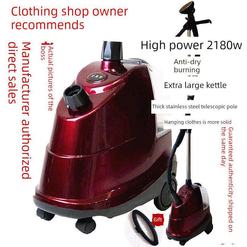 铭心天宇CBD立式蒸汽挂烫机电熨斗双缸大功率2180W服装店商用家用