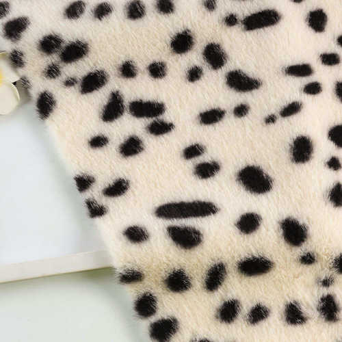 厂家直供批发印花水貂绒面料时装靠垫抱枕箱包家居家纺布料