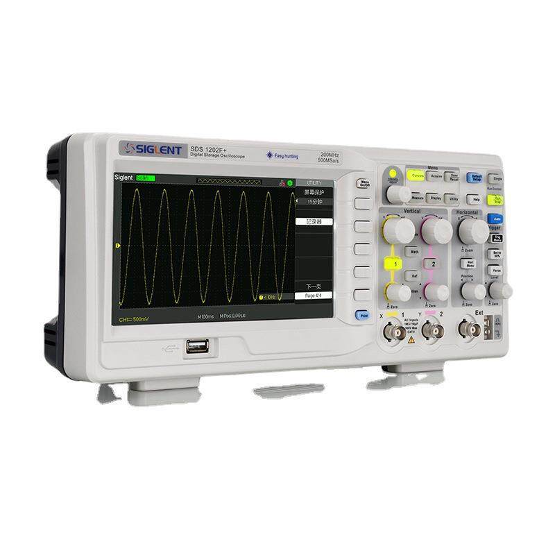 SIGLENT鼎阳SDS1102CNL+ 1202DL+数字存储示波器带宽100M双通道