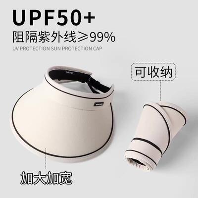 Foldable UV Protection Sun Hat for Women - Summer Beach Sun