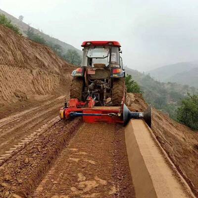 轮带水稻田筑埂机 水田扶筑器 水旱田两用加重侧置筑埂机