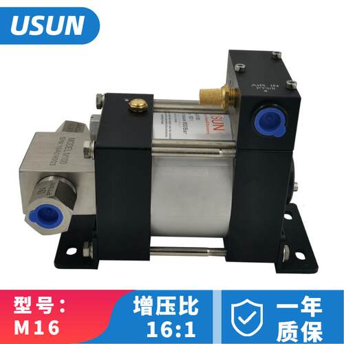 微型气液增压设备8MPA16倍M系列气液增压机油管管道测试泵