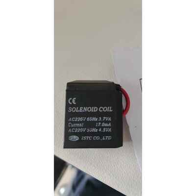ISTC电磁阀线圈SOLENOID COIL AC220V 60Hz 3.7VA ISTC CO. LTD