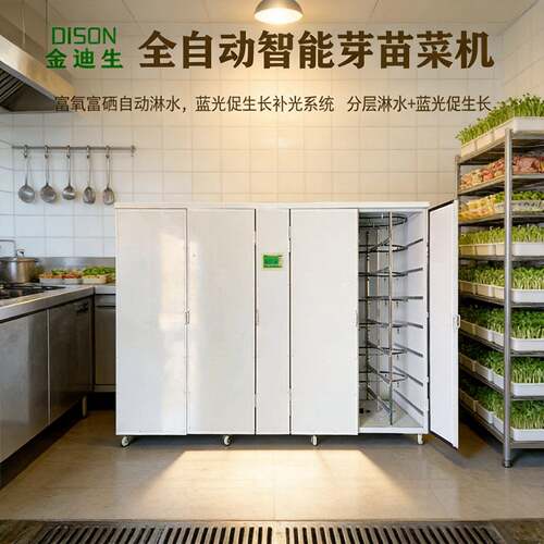 大型芽苗菜机500型 商用不锈钢机器 芽苗菜机 全自动大容量芽菜机