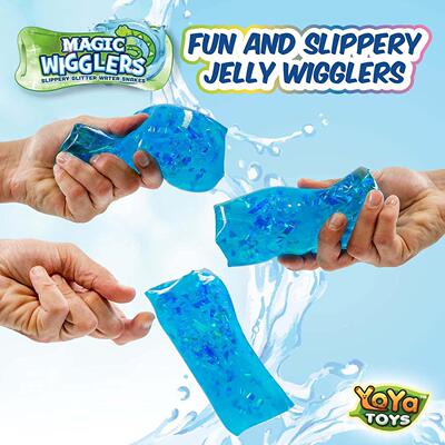 2pcs Magic Wigglers Water Snake Fidget Toys kids妖娆的水袋喔