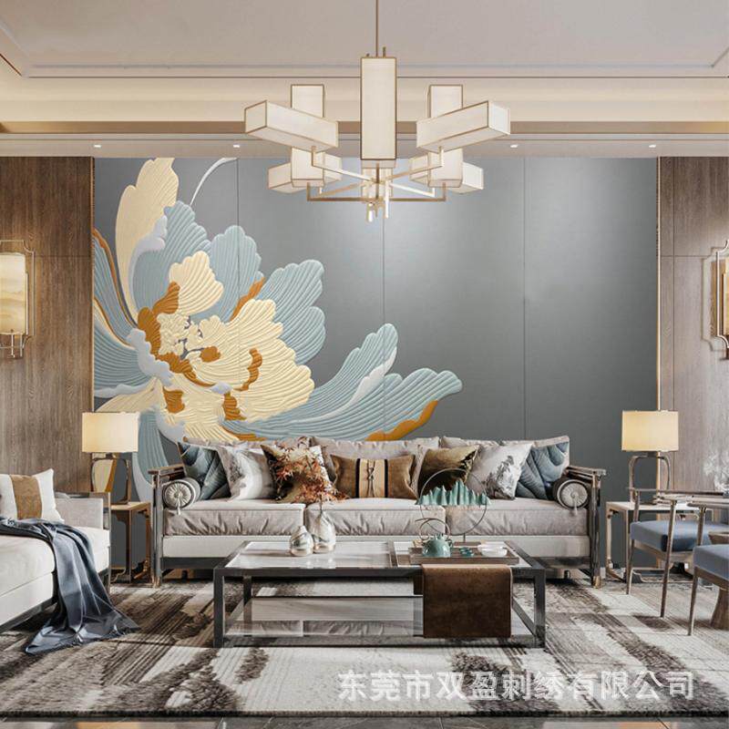 发光皮雕背景墙透光浮雕硬包背景墙电视沙发客厅酒店灯光精雕背景