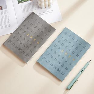 weekly monthly planner 2024-2025月计划本 A5 schedule book