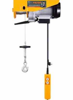 沪一PA800微型电动葫芦单绳400公斤12米黄PA800122