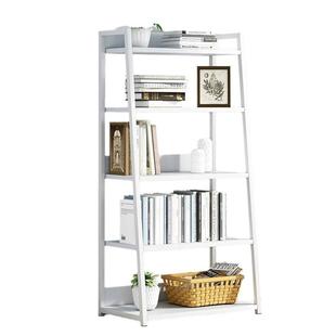 新款 置物架书架落地多层卧室家用简约梯形铁艺收纳架客厅展示架